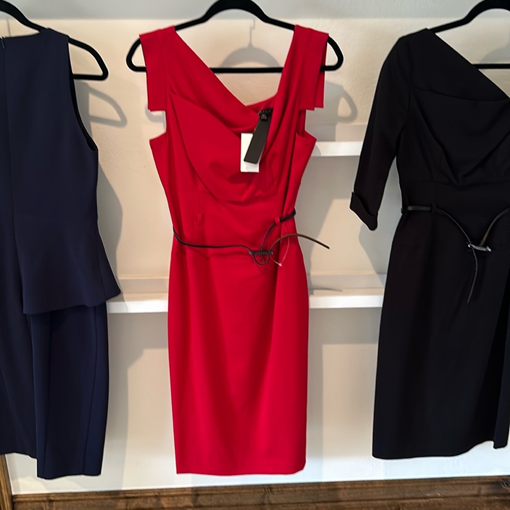 Black Halo work dress